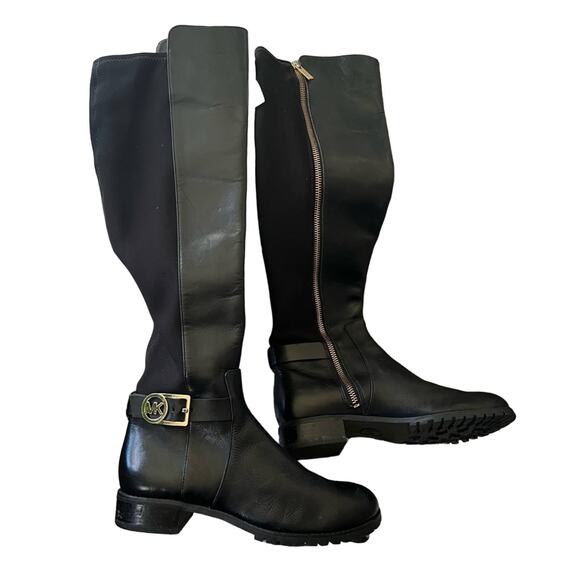 Michael Kors Shoes - Michael Kors Over the Knee Leather Boots Women’s 6